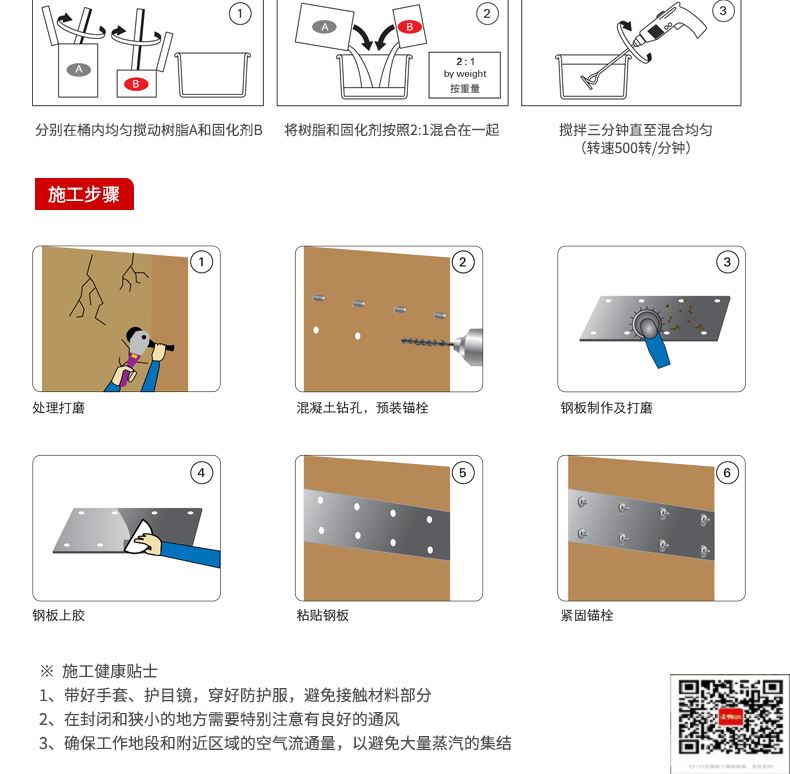 包钢龙文粘钢加固施工过程